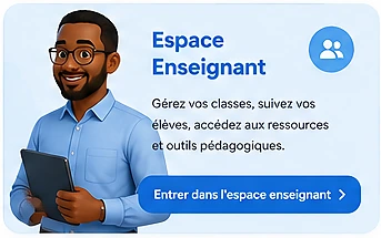 Espace Enseignant : gestion des classes, suivi des élèves et ressources pédagogiques